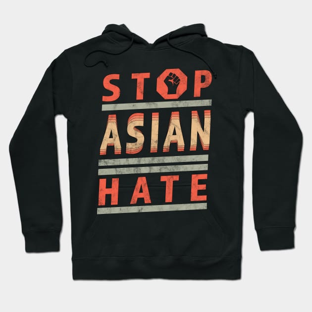 Stop Asian Hate Hoodie by OrangeMonkeyArt